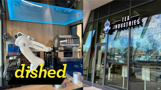 Tea Industries: BC's first robot bubble tea shop